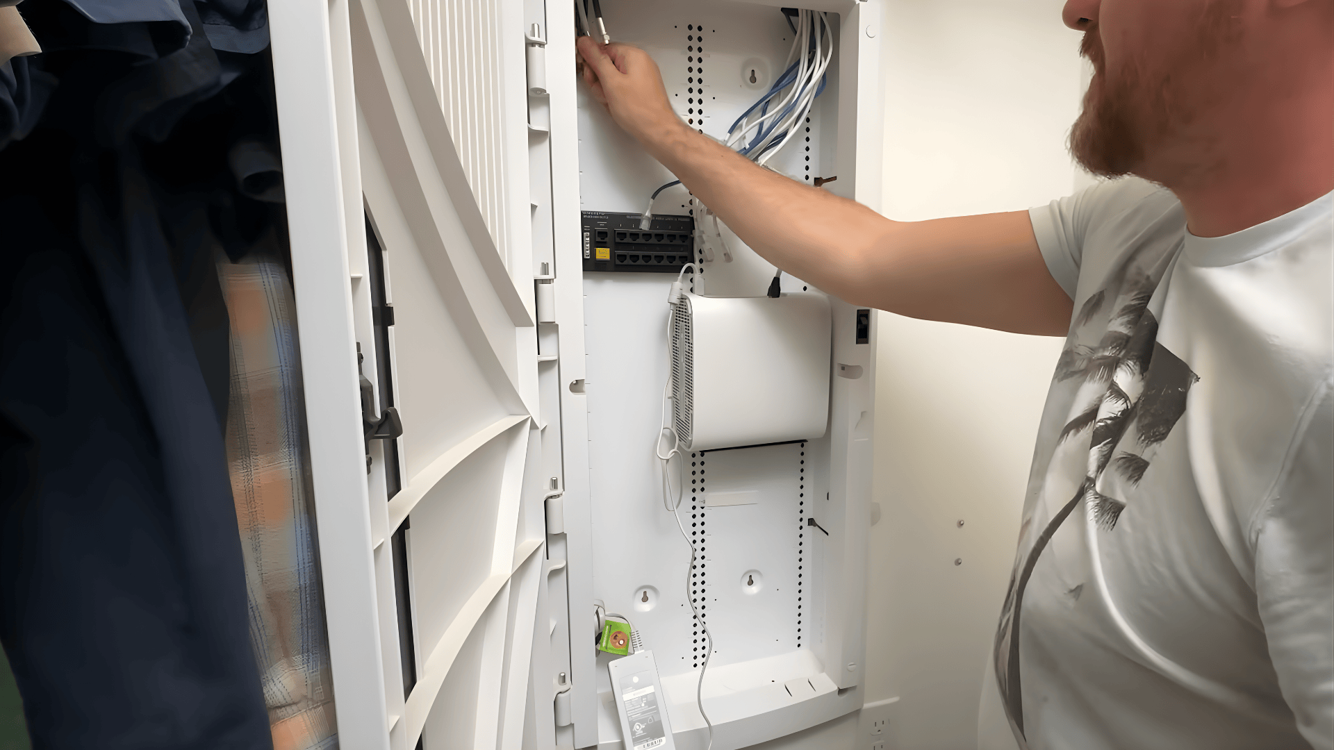 setting up network security and wi-fi