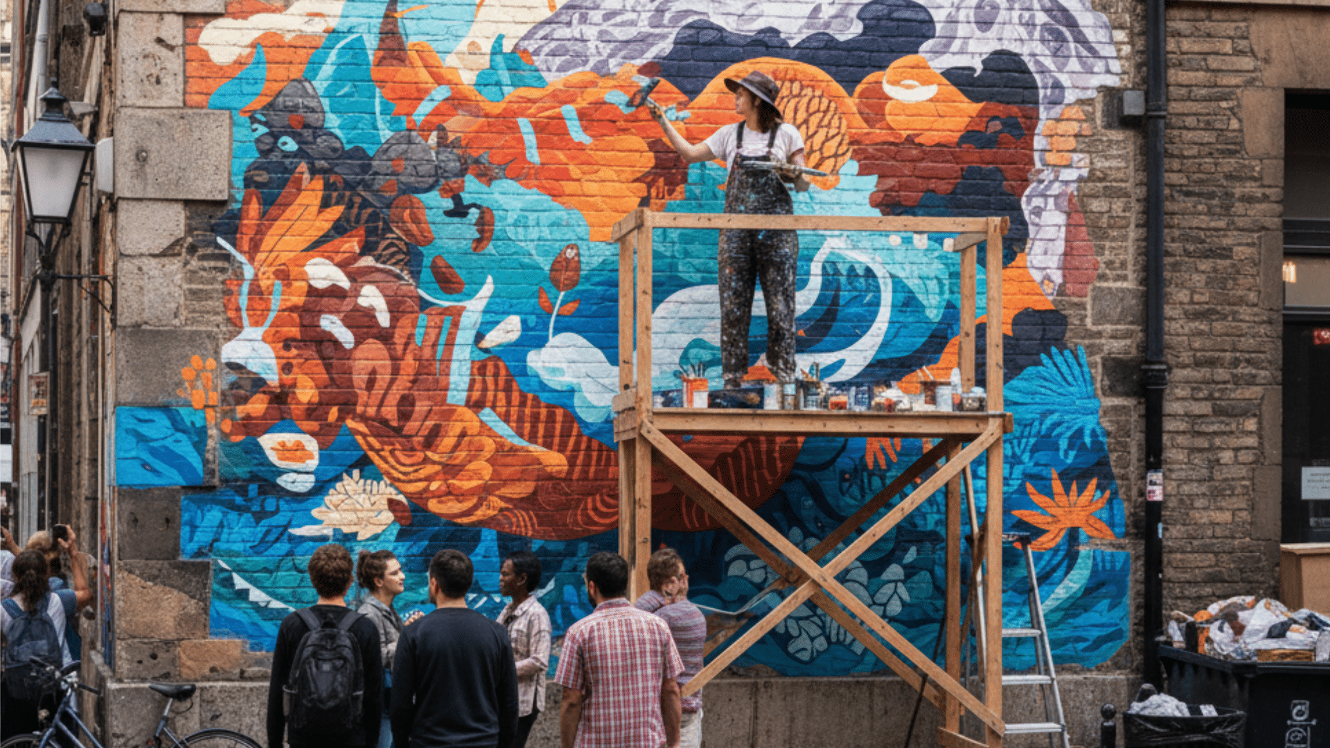 street art installations