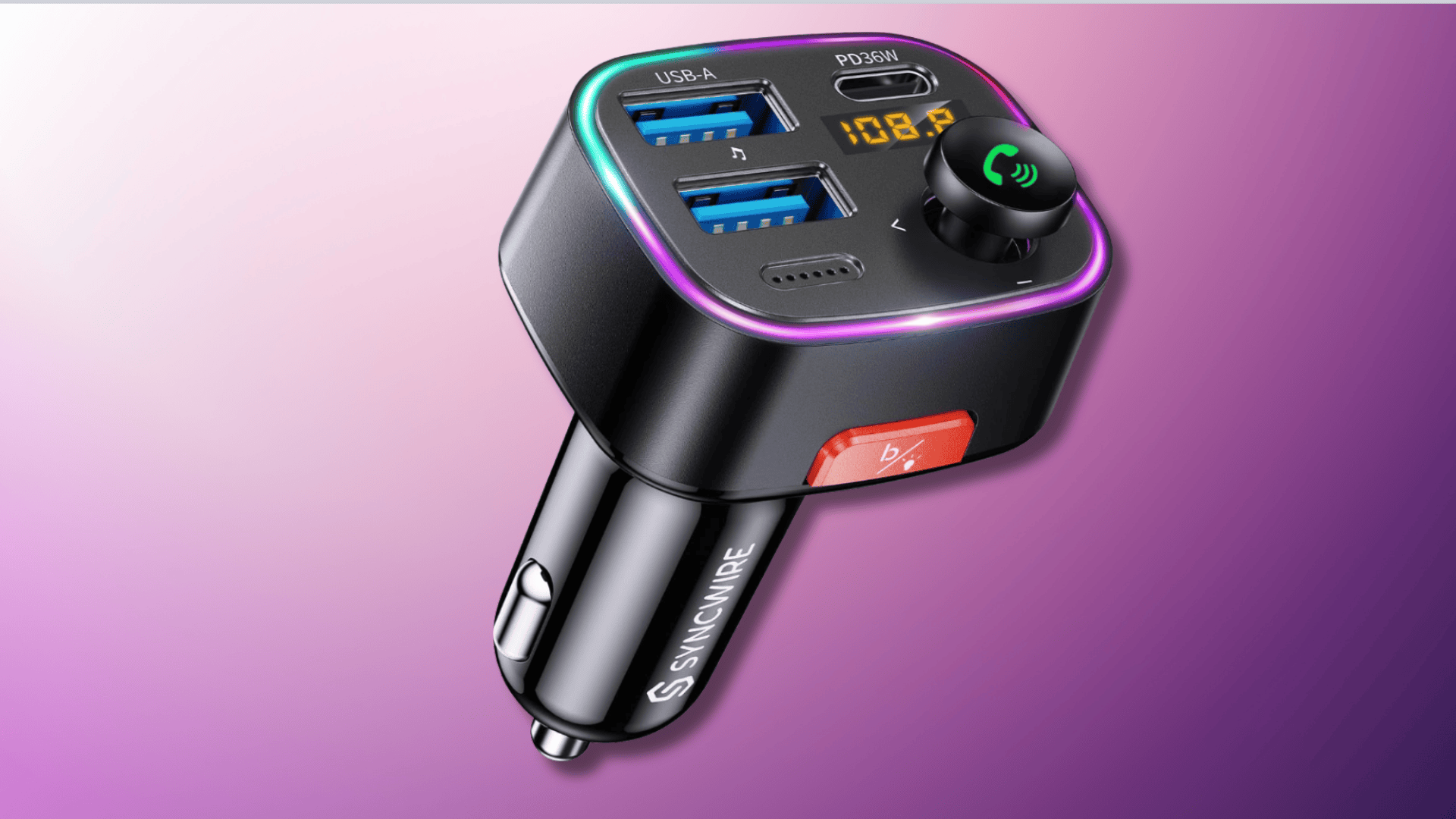 syncwire bluetooth fm adapter