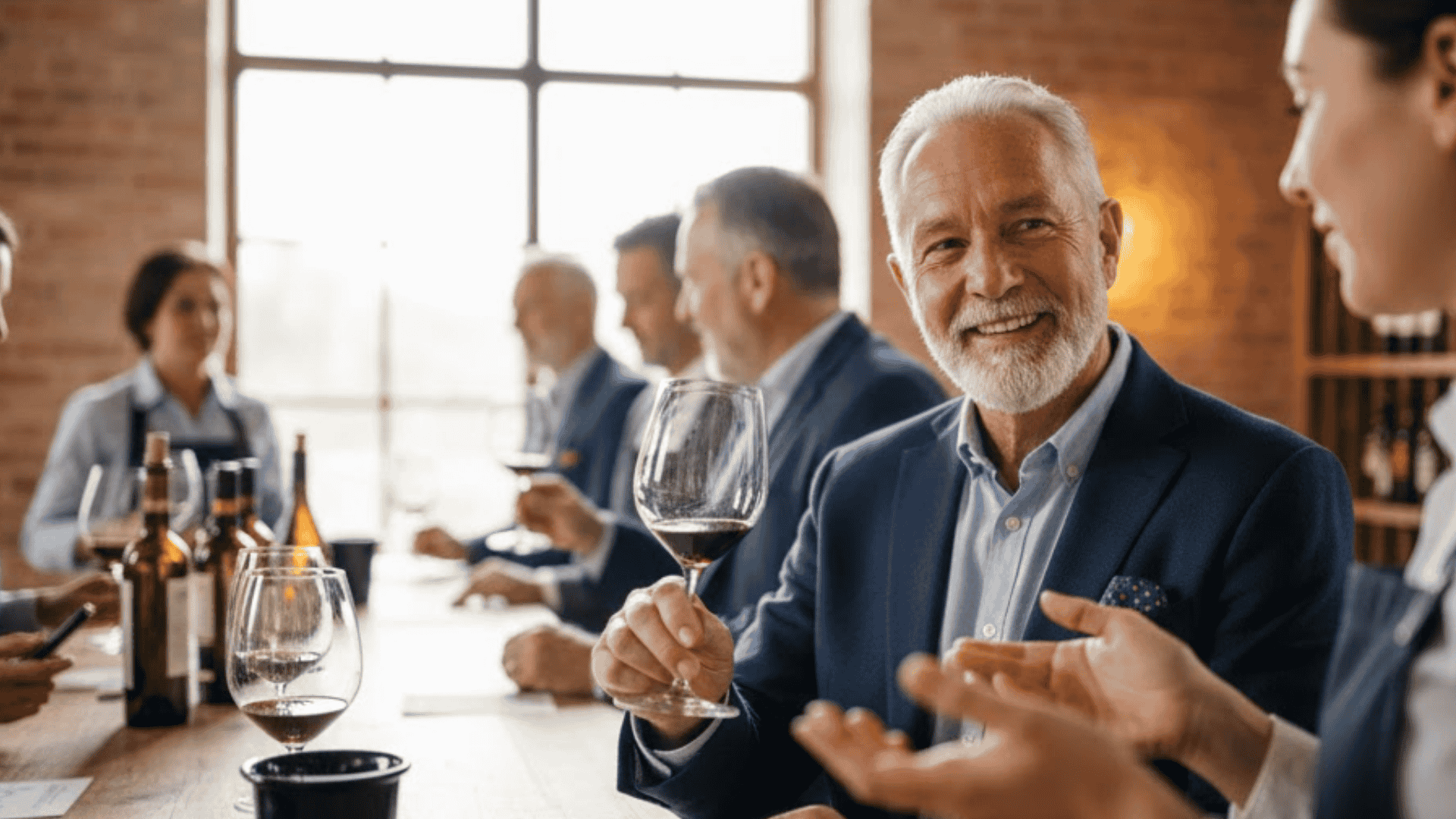 wine tasting or brewery tour party