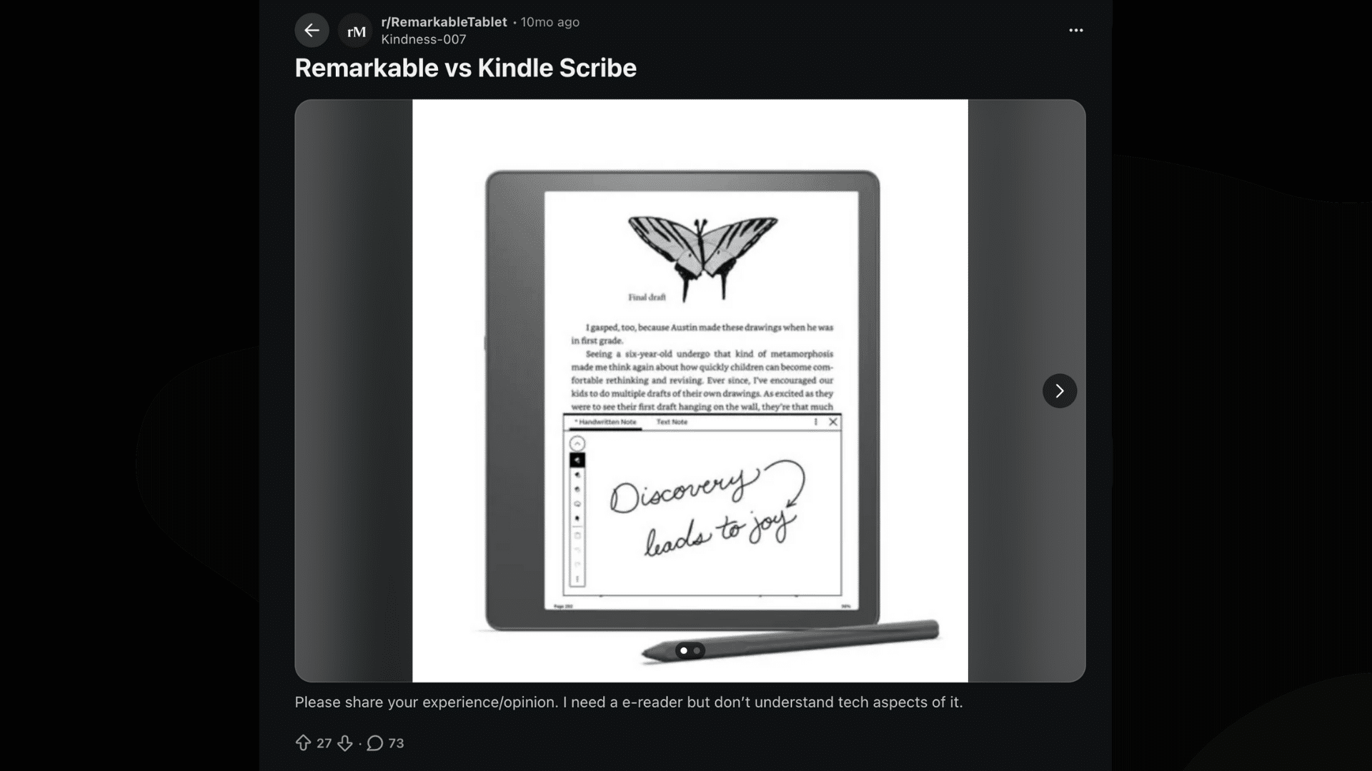 General Review Based on User Experiences
