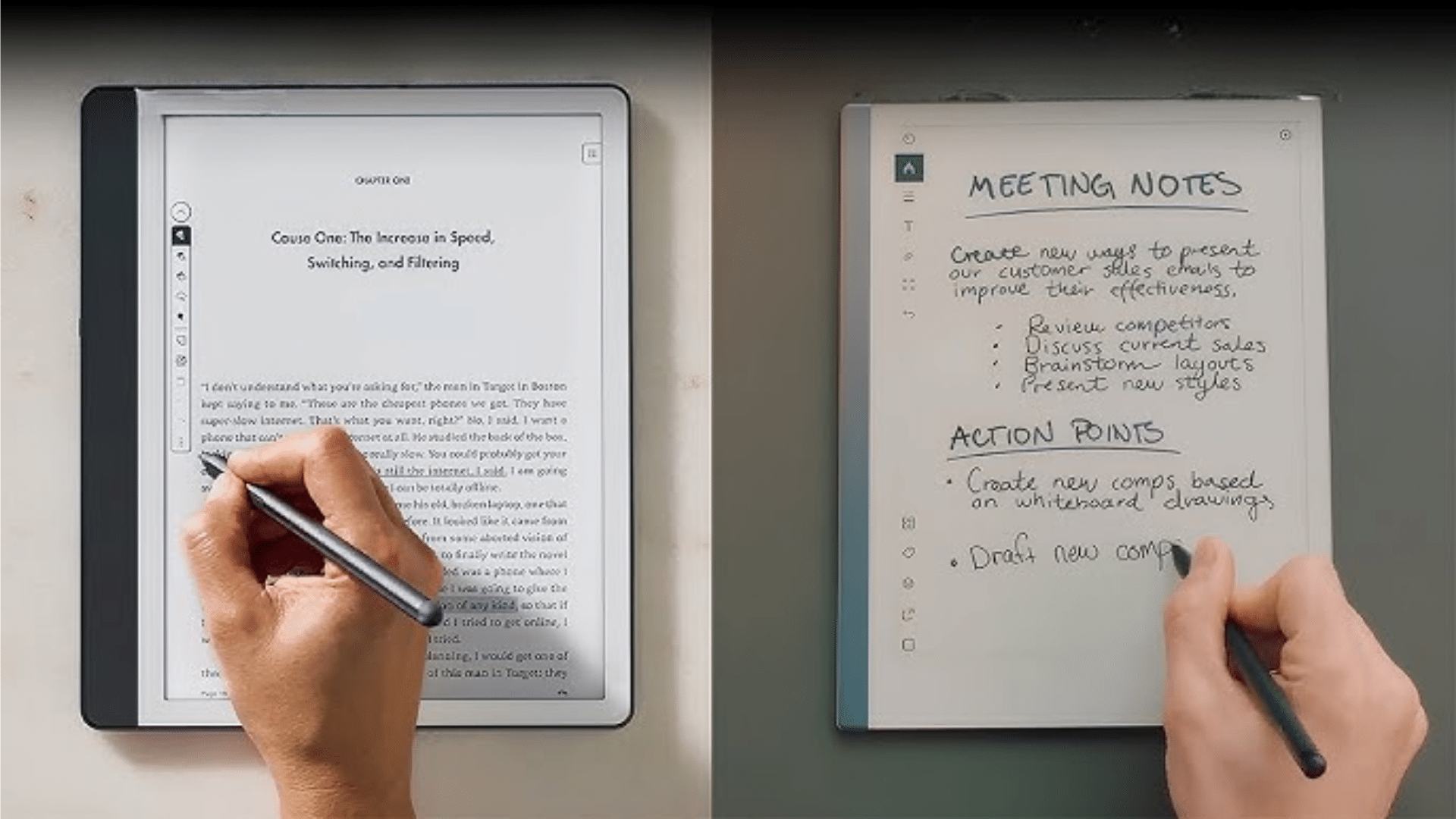Stylus and Handwriting Experience