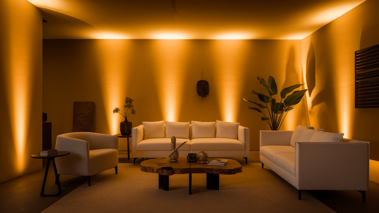 automated smart lighting scenes