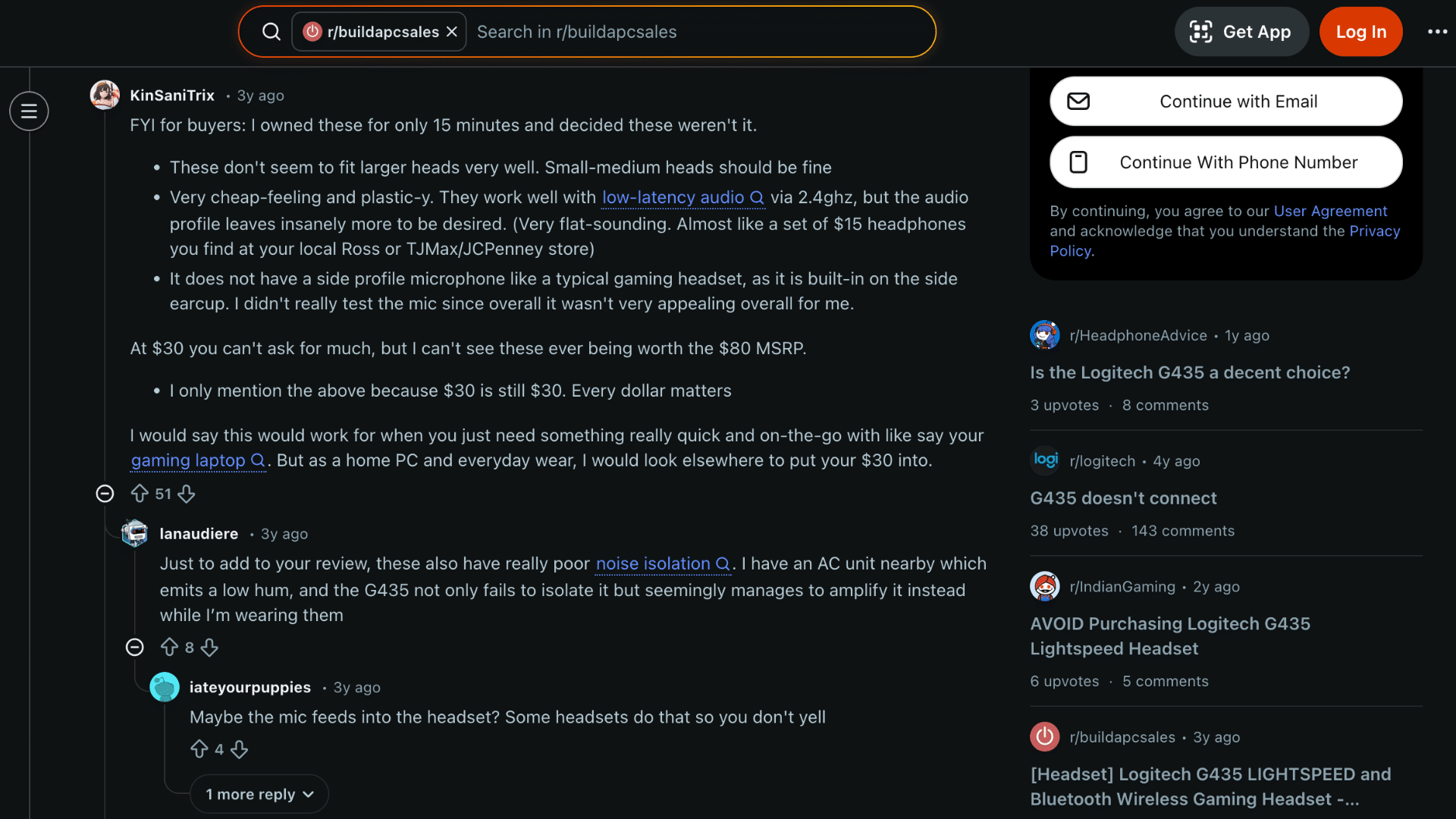 reddit user discussions