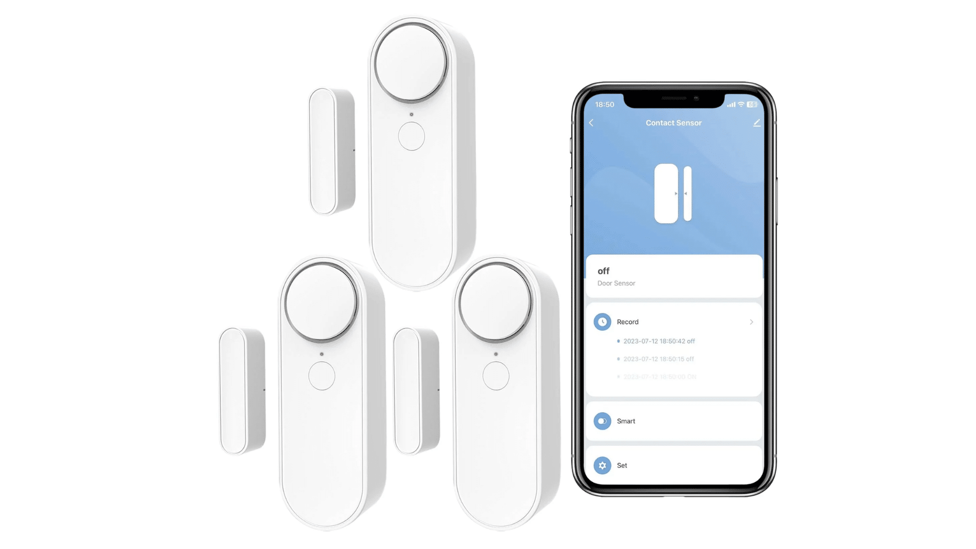 smart door and window alerts