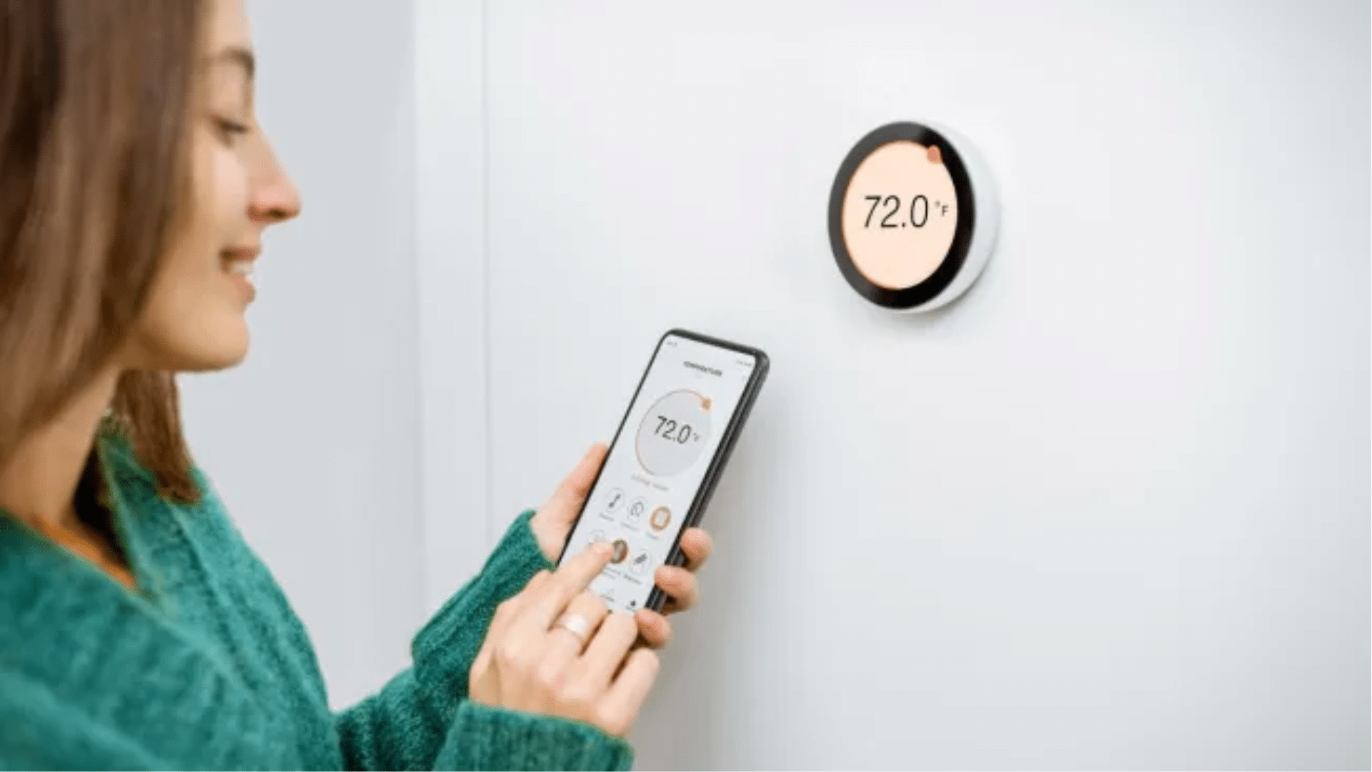 smart thermostat temperature scheduling