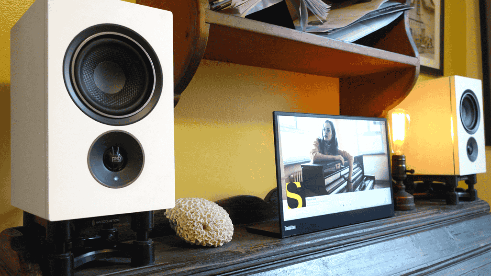 speakers for turntable record player psb alpha iq