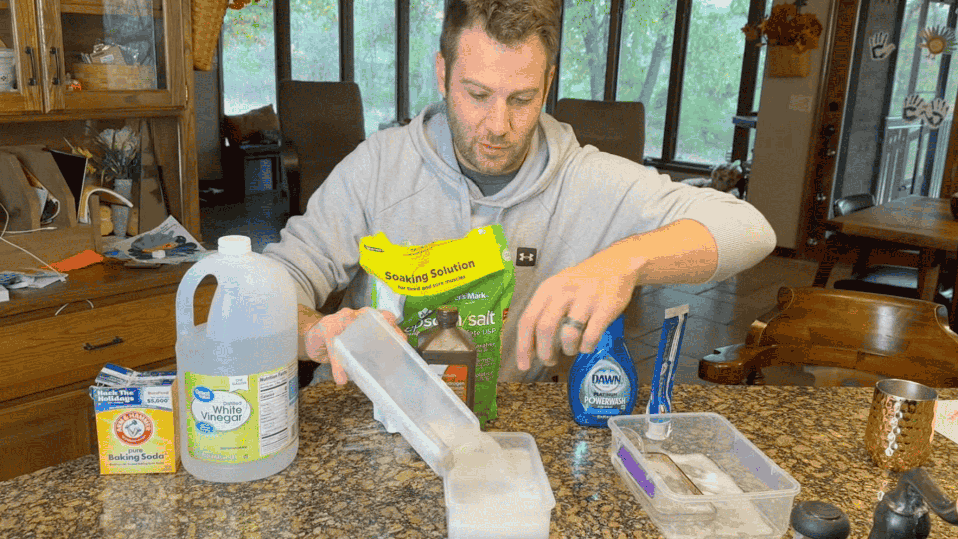 step 6 create a super cleaner mix using all solutions