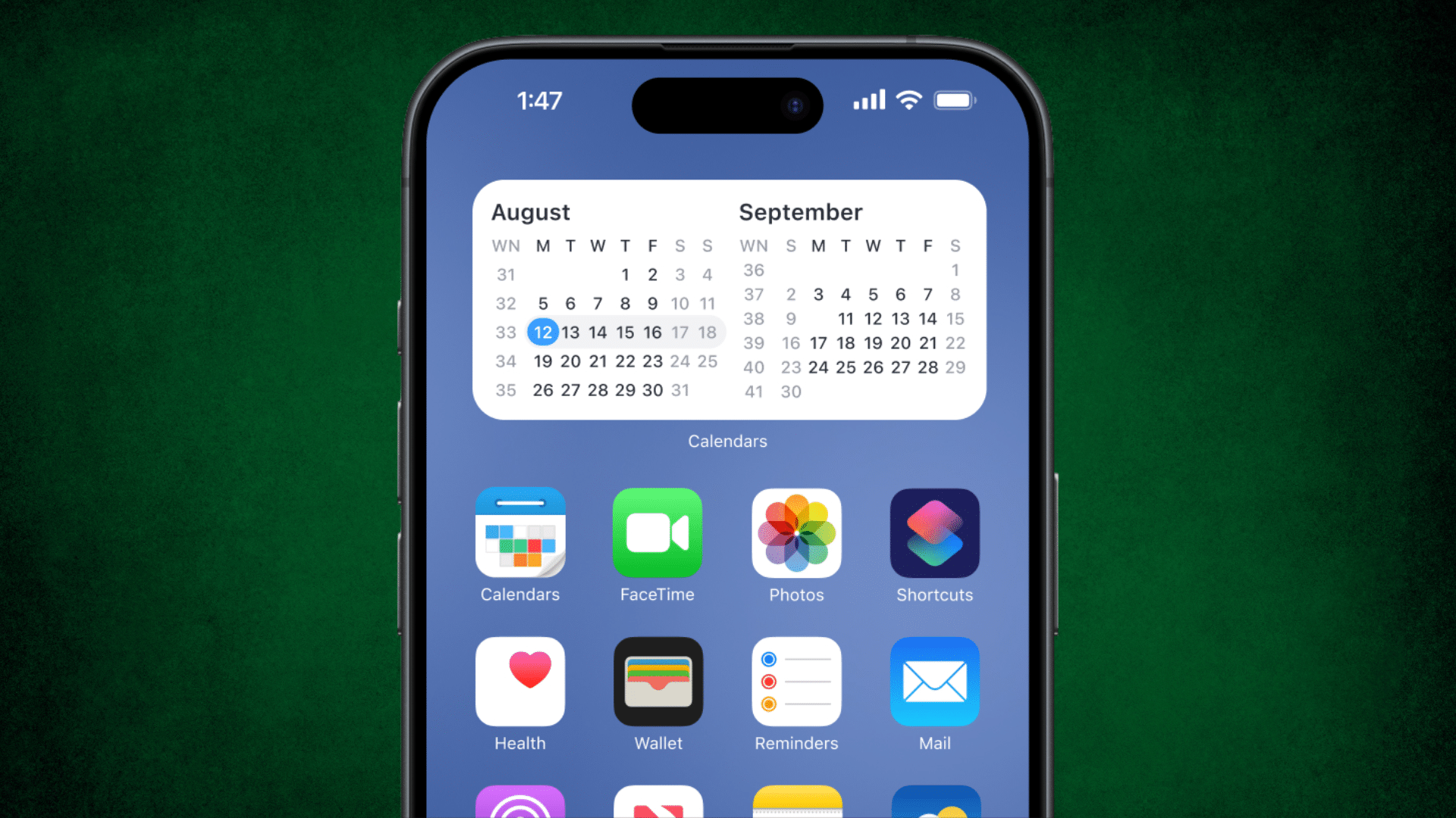 Calendar Widget