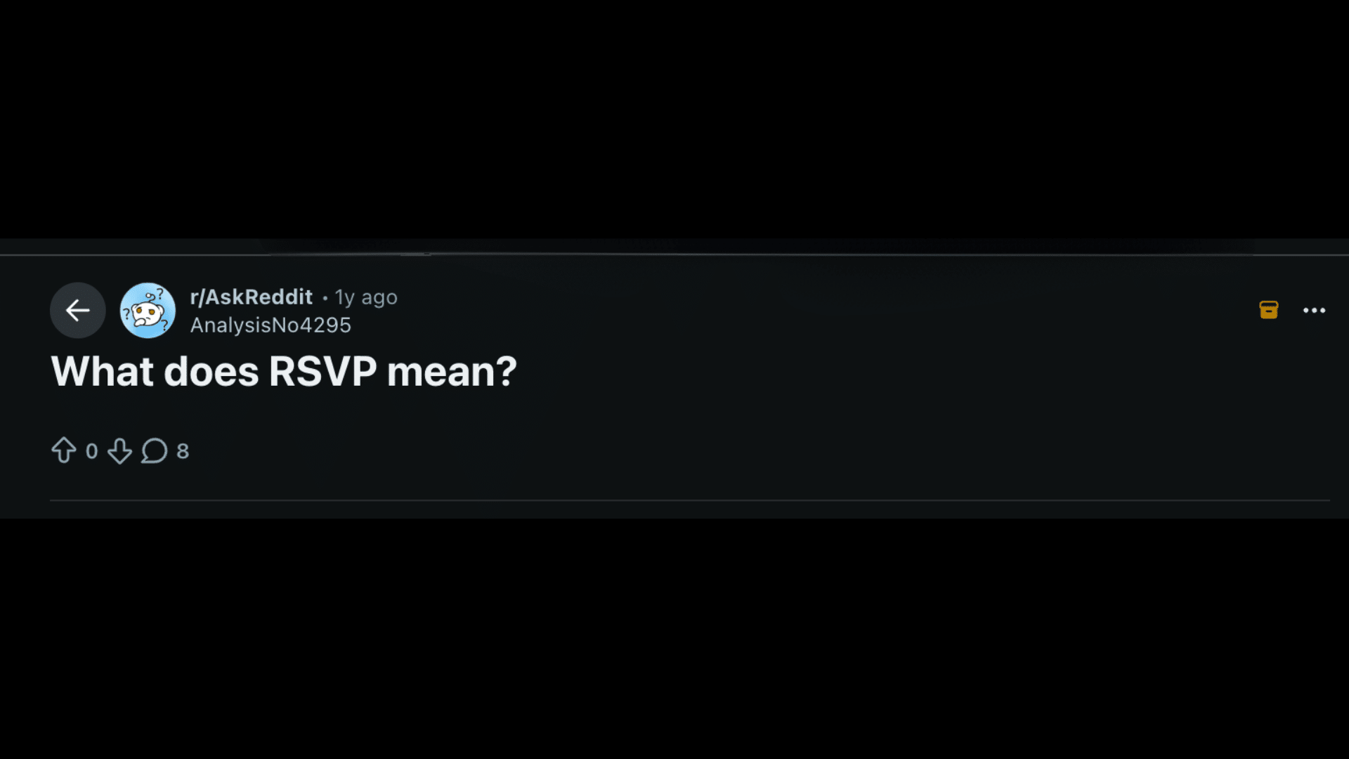 Reviews & Discussions from Reddit on RSVP