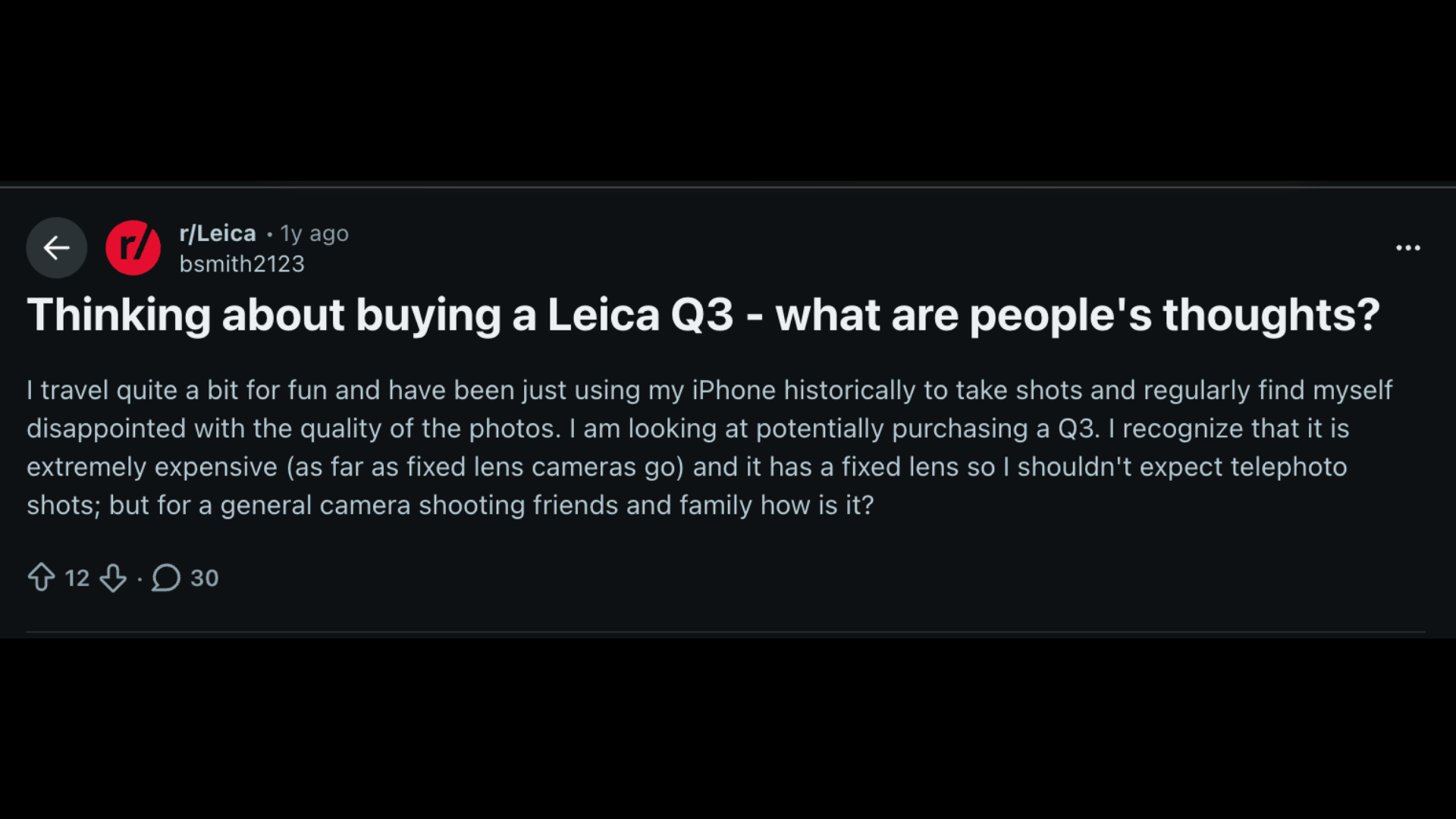 What Users Commonly Highlight About Leica Q3