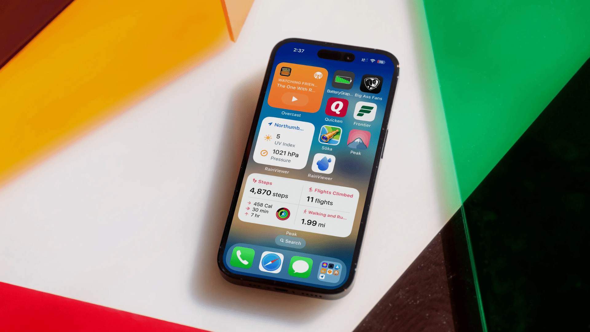 User Using Iphone 10 Best Widgets for iPhone Users - Boomset
