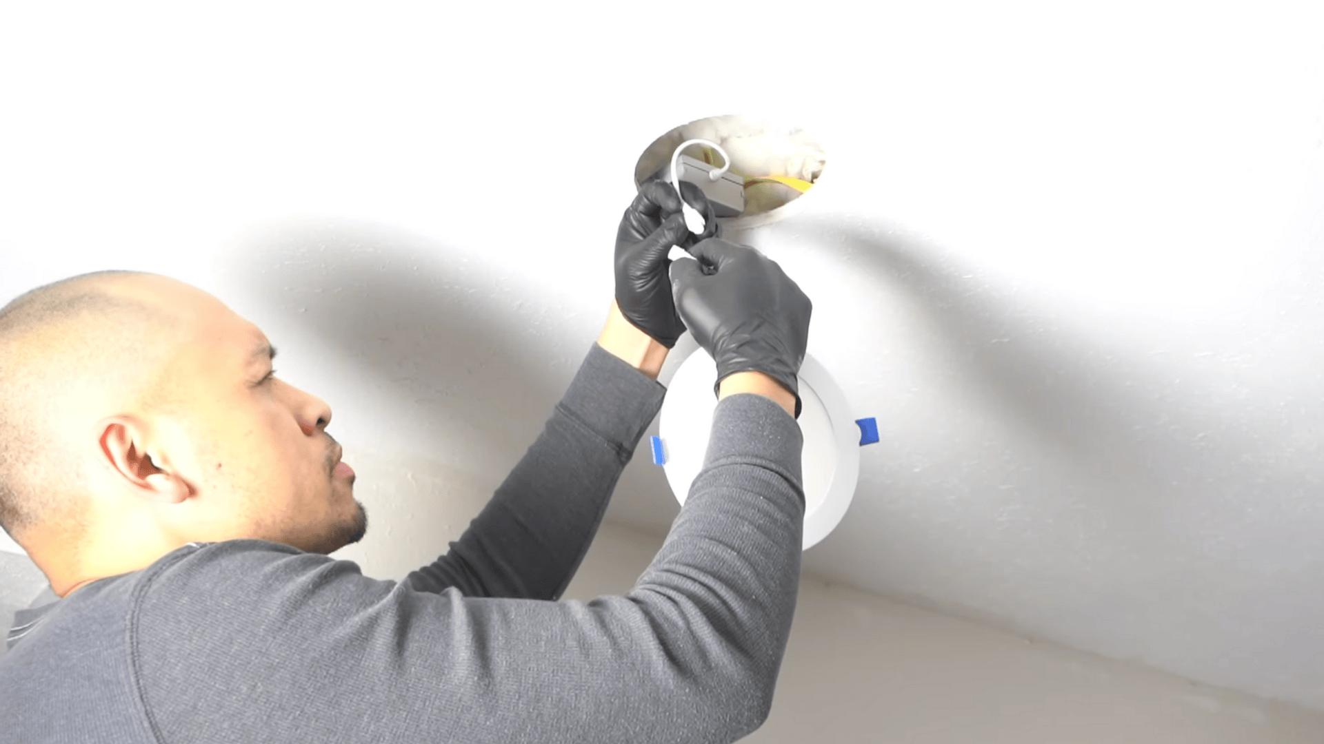 install fixtures and verify operation