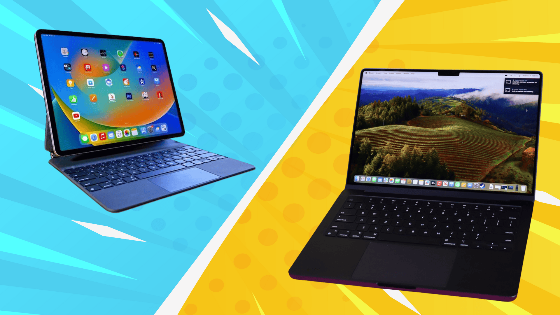 ipad pro vs macbook pro key differences