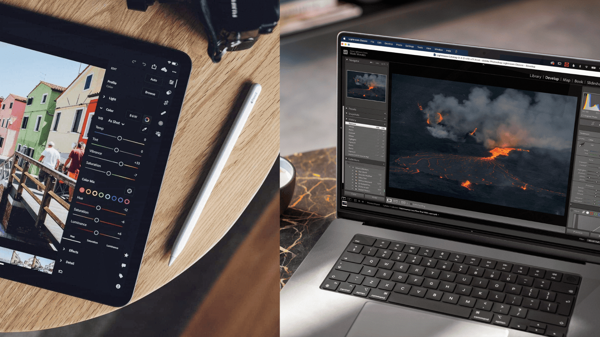 mac book vs i-pad for photography which is better