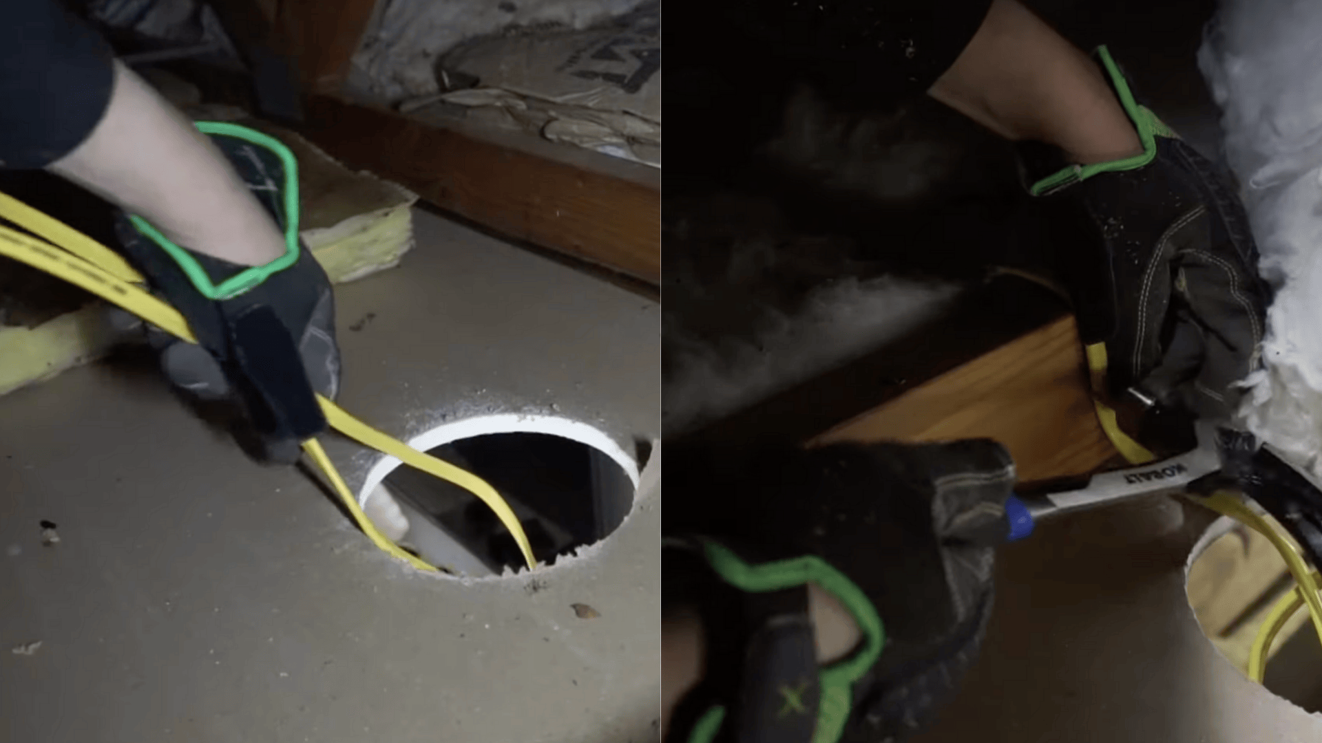 route wiring and make electrical connections