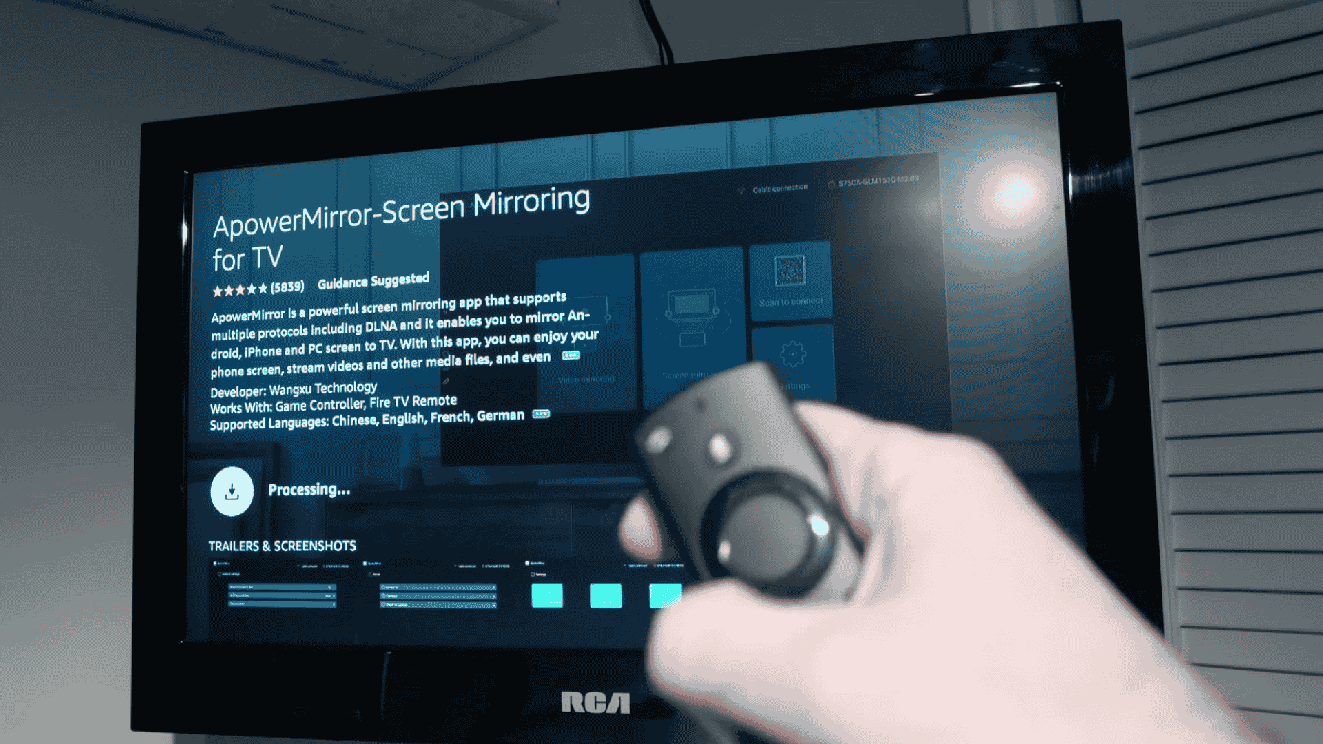 step 4 install app on fire stick