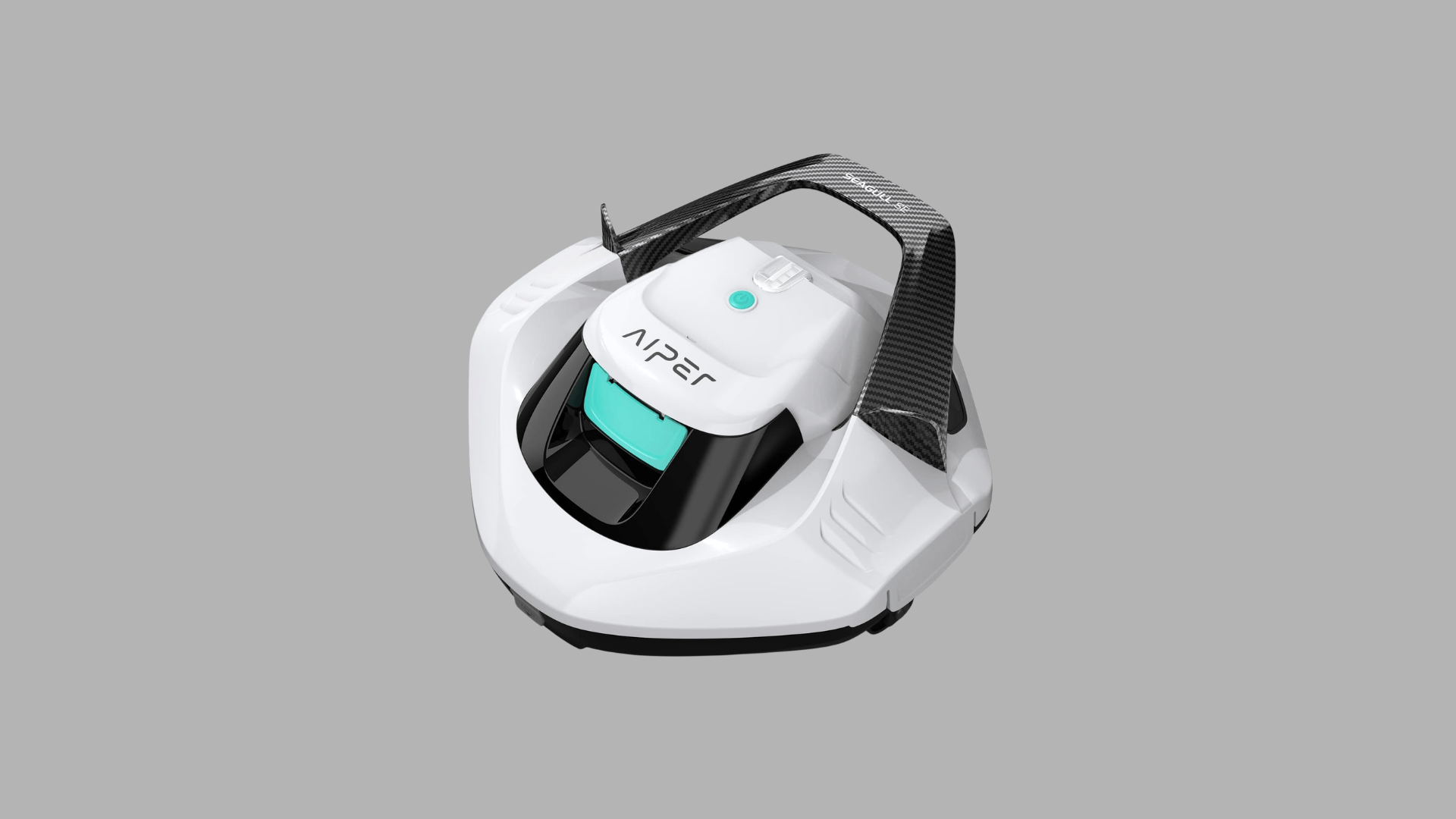 Aiper Seagull SE cordless robotic pool cleaner with carry handle and compact design built for efficient pool cleaning
