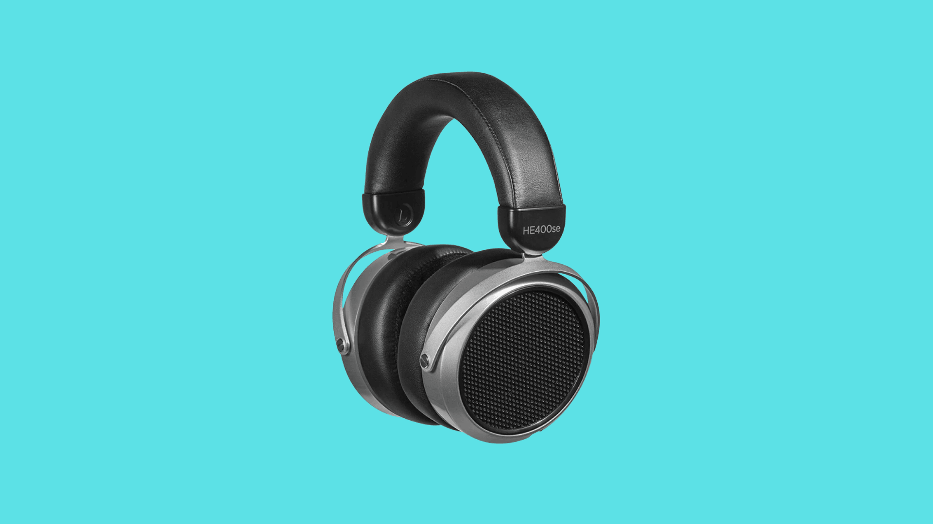 HIFIMAN HE400se open-back planar magnetic headphones with metal headband, cushioned ear pads, and detailed audiophile sound