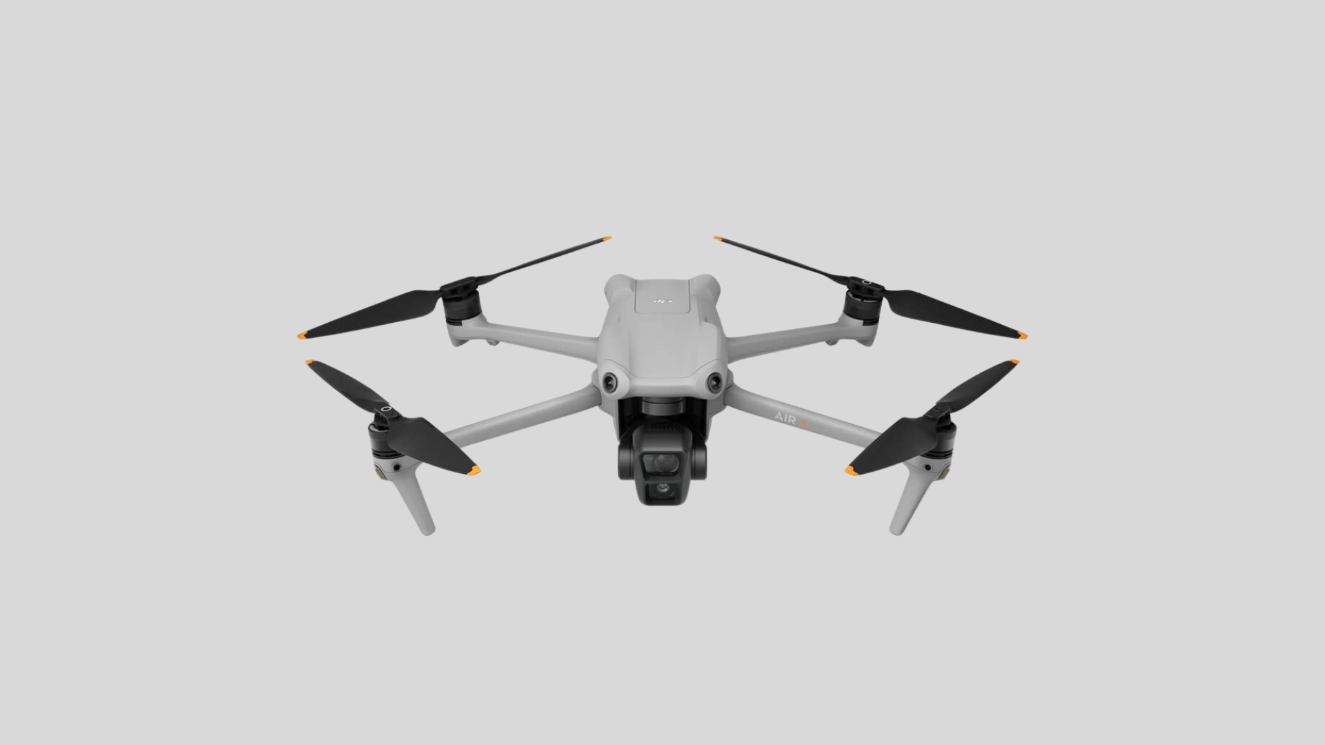 DJI Air 3 drone with dual camera system and foldable arms for stable aerial photography and video capture