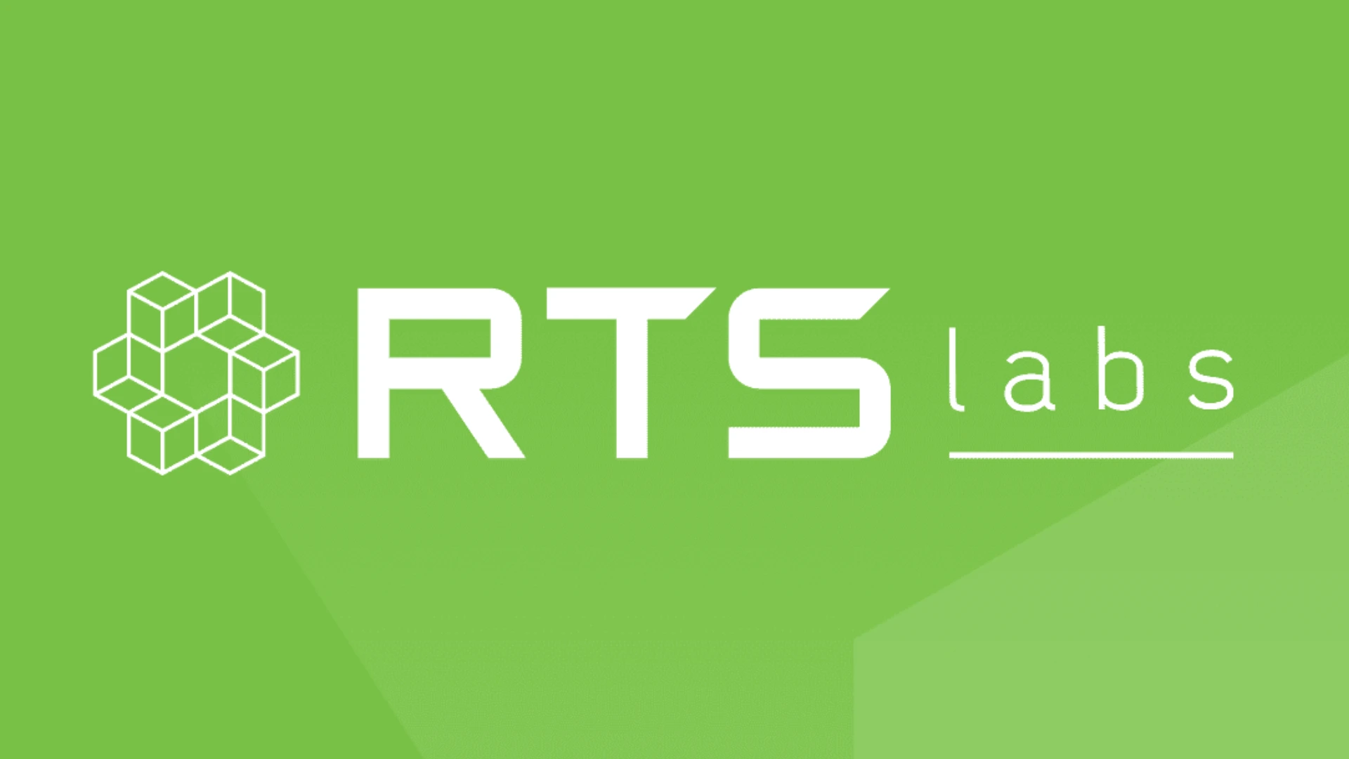 RTS Labs logo in white over green background representing AI integration and software development services