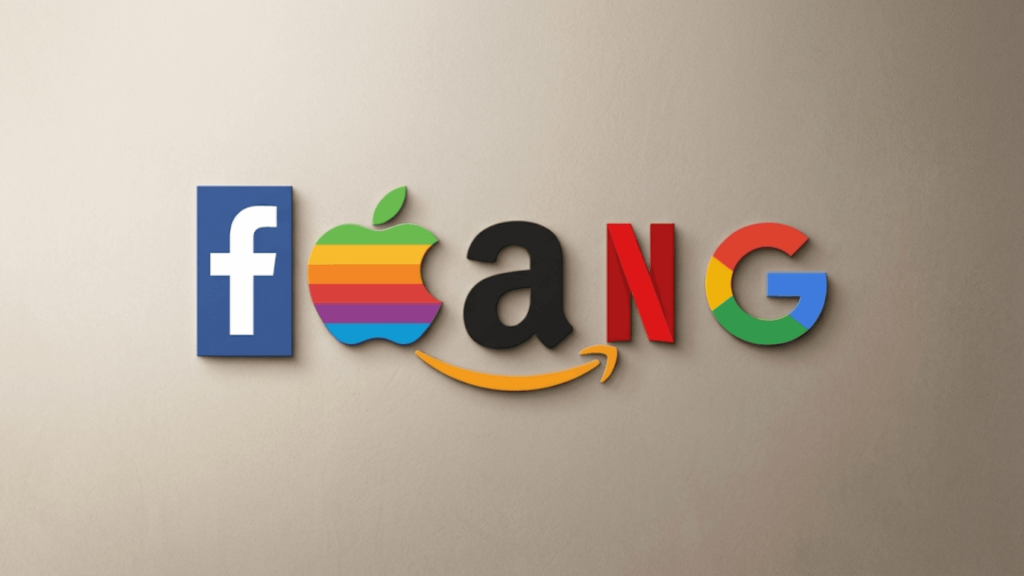 faang company logos displayed together representing major global technology companies (1)