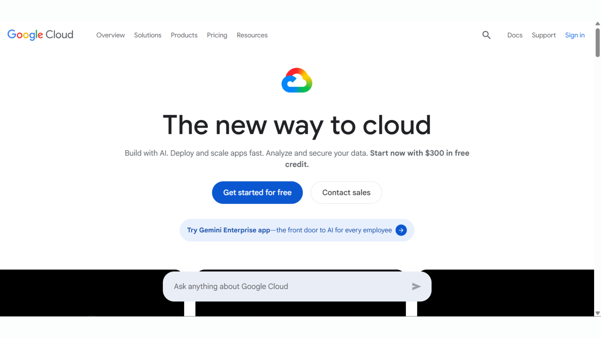 Google Cloud cost management dashboard with resource usage and expense overview.