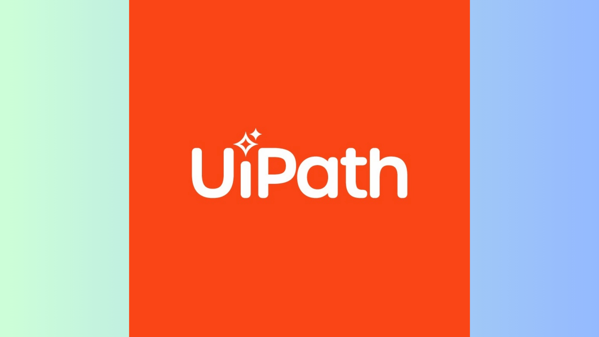 UiPath logo representing robotic process automation software for business workflow automation and AI tasks