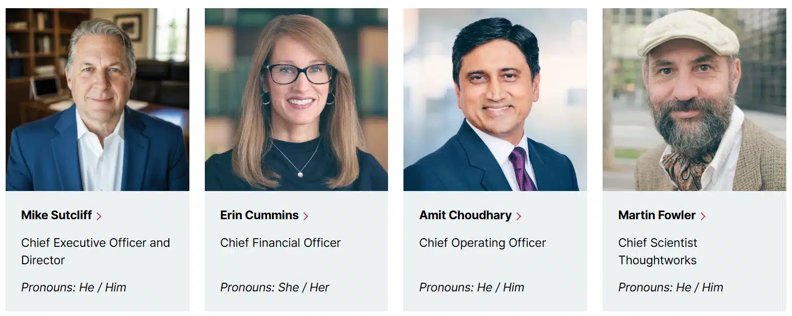 ThoughtWorks: Architecture Strategy and Modernization