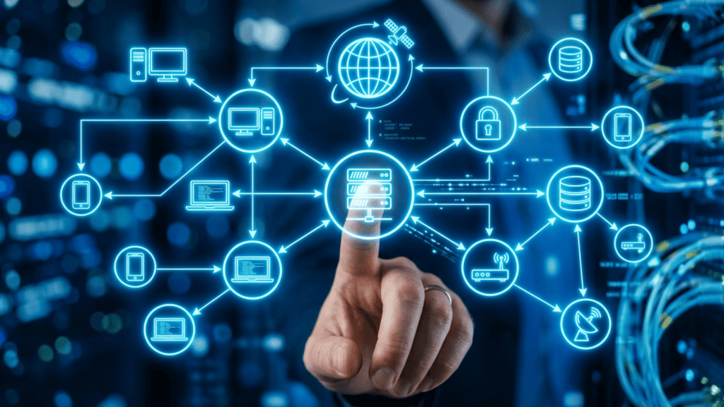 software integration connecting different business tools into one unified system
