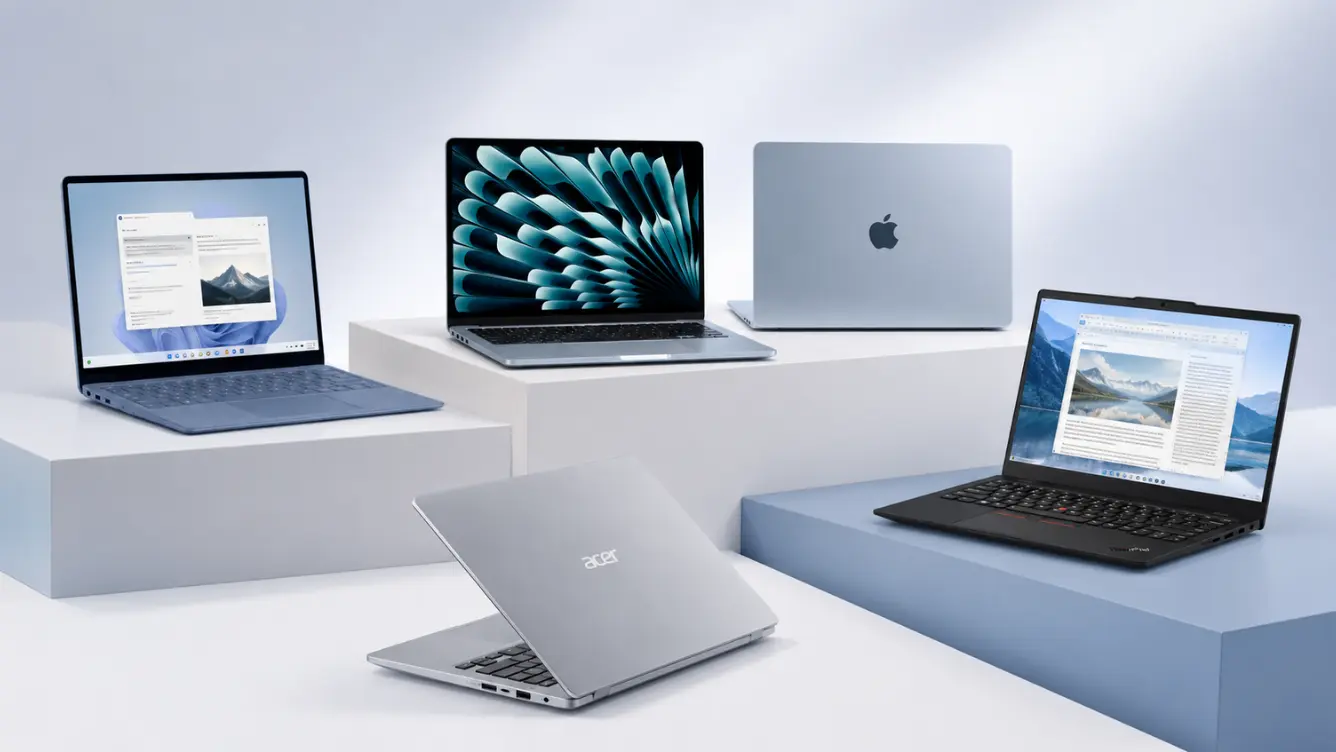 best laptops for writers including macbook air surface laptop thinkpad acer swift and surface pro