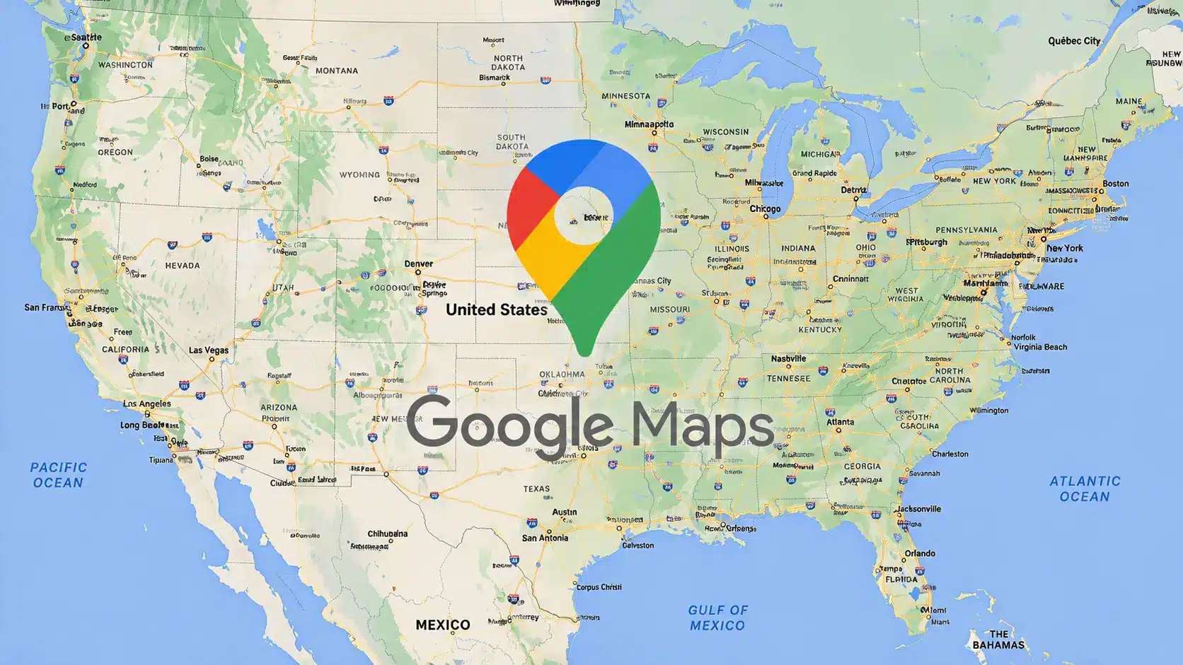 google maps app interface showing location details and map features for road trip directions