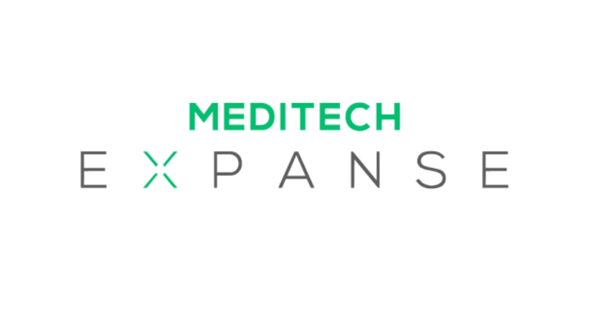 meditech expanse logo displayed on a clean background showing the healthcare software brand name clearly and prominently
