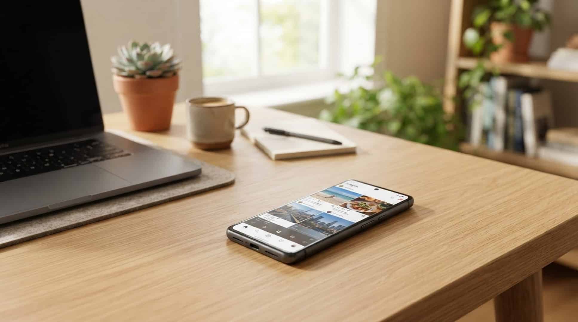 smartphone showing app usage with temporary files helping apps load faster