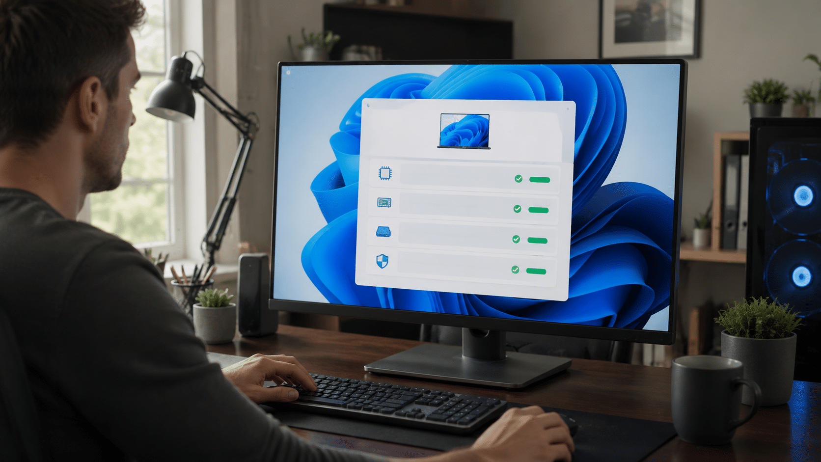 windows 11 compatibility check on computer before upgrading system requirements