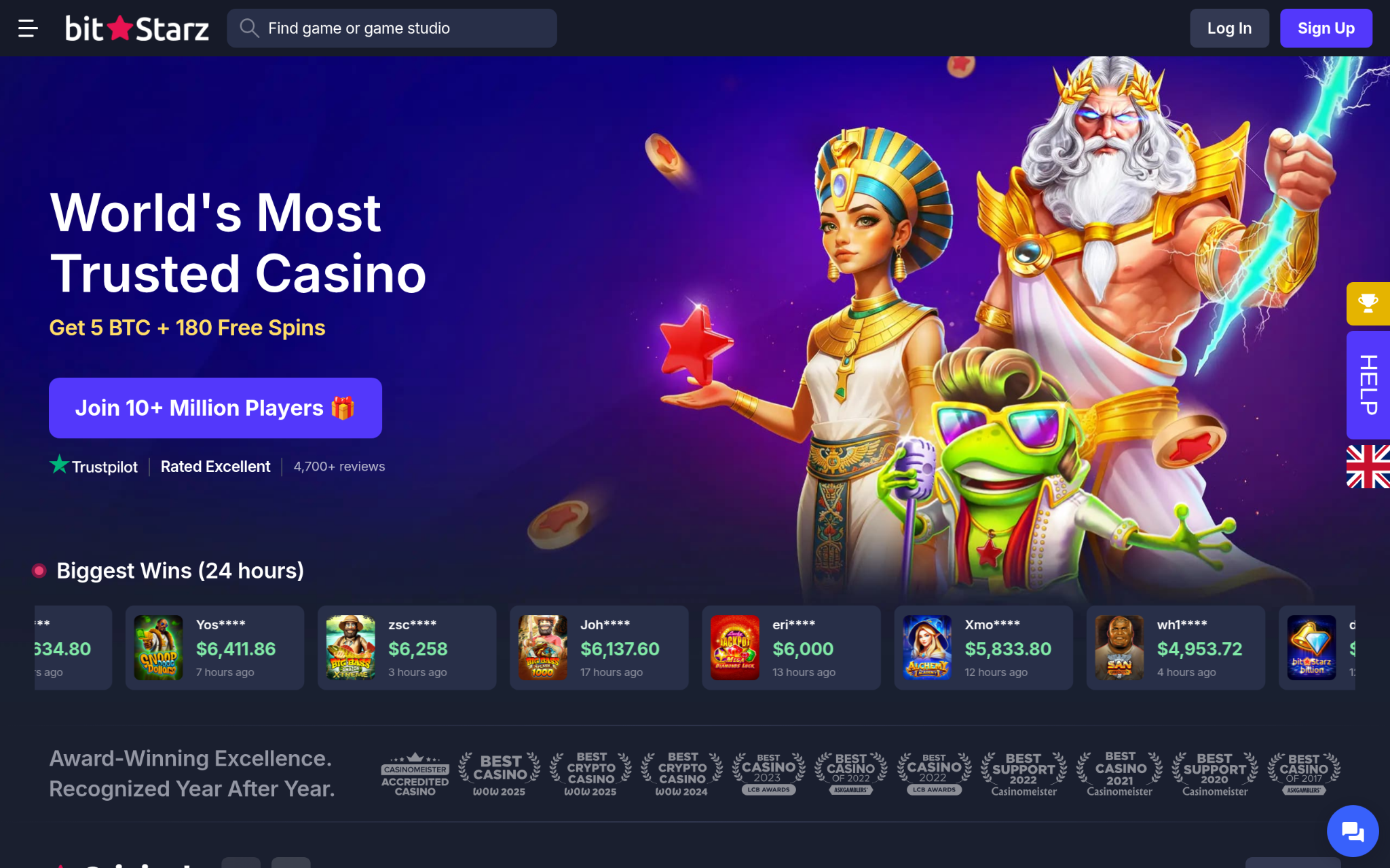BitStarz Screenshot