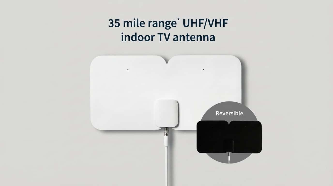 tablo indoor tv antenna designed for broadcast signal reception