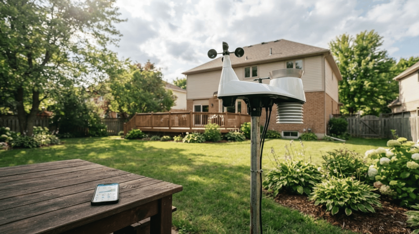 best home weather stations tested with outdoor sensors and digital monitoring displays